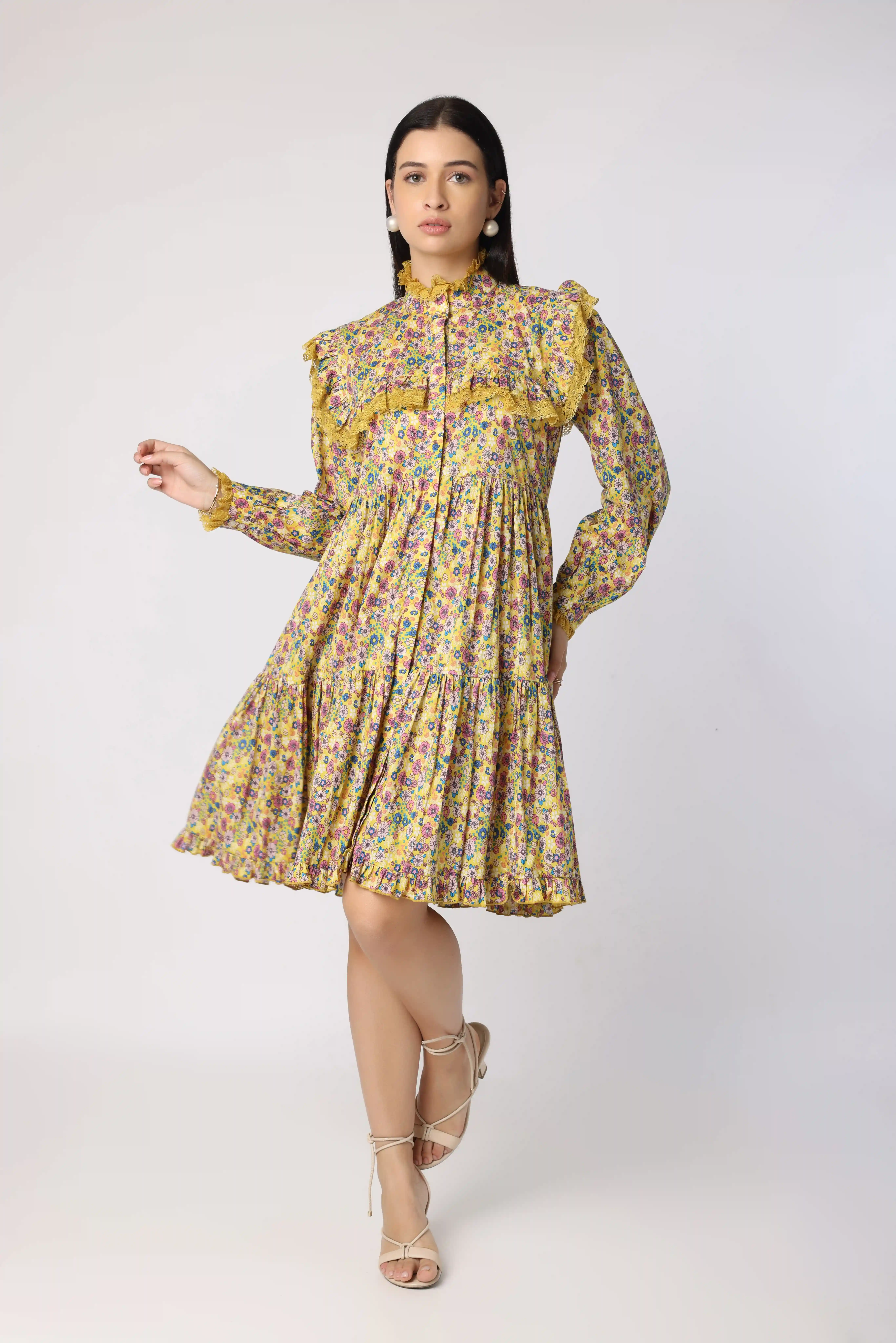 Charming Versatile Floral Dress